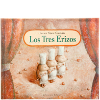 Los tres erizos. Javier Sáez. Ed. Ekaré